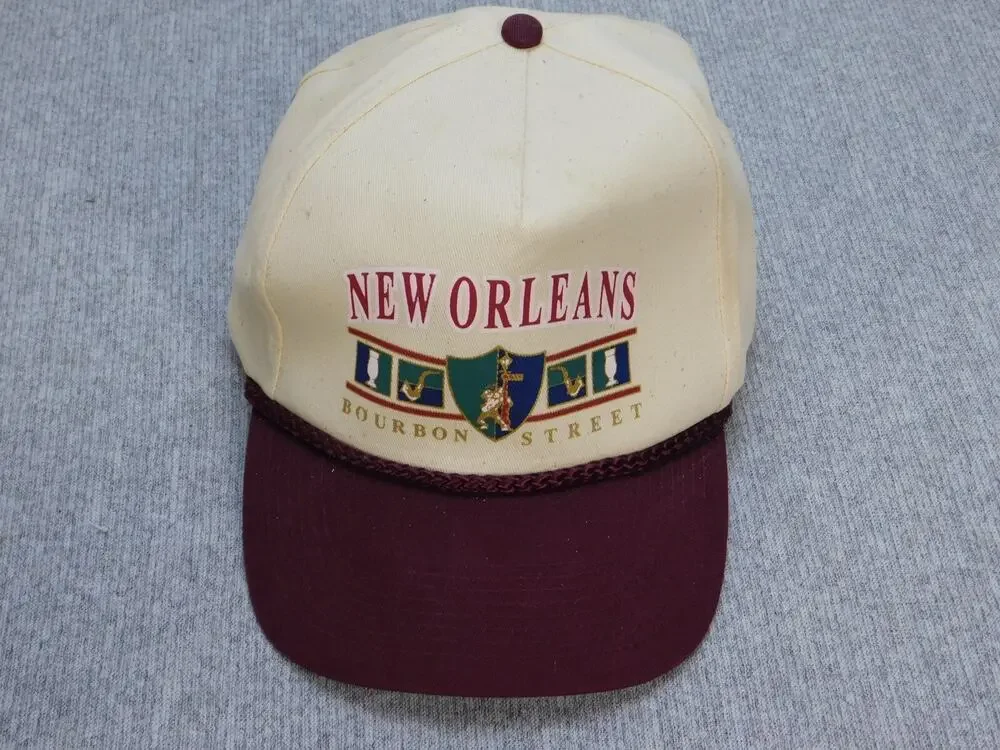VTG Falcon Headwear New Orleans Bourbon Street Baseball Cap Snapback